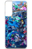 Samsung Galaxy S21 FE uyumlu Pokemon 1 Baskılı Kapak Pokemon I