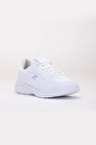 Erkek Spor Ayakkabı Beyaz Anorak Bağcıklı Faylon Taban
