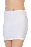 BEYAZ MI Emay 1437 Modal Cotton Mini Jupon