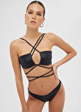 Maliluha Siyah Kadın Bikini Takım Sue Bikini