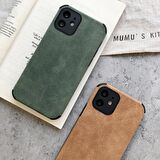  iPhone 11 Pro Max Köşe Korumalı Antik Deri Telefon Kılıfı