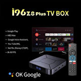 Castu İ96 Z8 Plus 4K Android TV 2GB Ram-16GB Hafıza /Wifi/Lan/BT/HDMI/2xUSB/TF-Kart