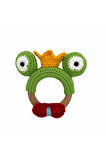 Amigurumi Kurbağa Organik Diş Kaşıyıcı