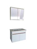 ÜSKÜP 80 CM MDF BANYO DOLABI BEYAZ-A.ÇAM