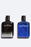 ZARA NAVY BLACK + ZARA MAN 800 BLACK EAU DE TOILETTE 2X100 ML İNDİRİMSEHRİ