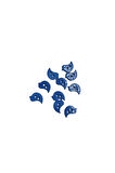 10 Adet 14 Mm Kuş Düğme (LACİVERT)