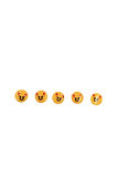 5 Adet 15 Mm Emoji Düğme (MODEL 1)
