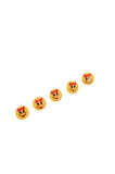 5 Adet 15 Mm Emoji Düğme (MODEL 11)
