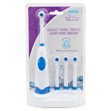 POWERMASTER G-08 DÖNEN BAŞLIKLI PİLLİ OTOMATİK DİŞ FIRÇASI (3 ADET YEDEK BAŞLIK)