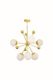 Linda 6'lı Gold Modern Avize