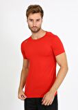 New Balance NBTM2109-CHR Erkek Kısa Kol T-Shirt