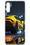 Samsung Galaxy A70 uyumlu Otomoto 3 Baskılı Telefon Kabı Civ Civ Lambo