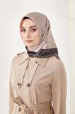 SETRMS HAKİ Mini Kazayağı Desenli Eşarp 24288247124