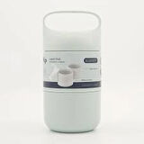 Hip  Three Piece Sky Reusable Lunch Pod 1.1L ,Üç Parçalı Sky Yeniden Kullanılabilir Öğle Yemeği Kabı 1.1L