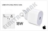 Lightning 18 Watt Hızlı Şarj Aleti Beyaz