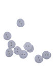 10 Adet 10 Mm Yuvarlak Düğme (beyaz)