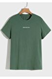 Deocept Haki Erkek Brooklyn Minimal T-shirt