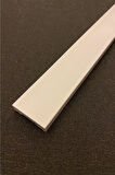Boyanabilir Beyaz Düz Duvar Çıtası Dekoratif 4 cm x 240 cm