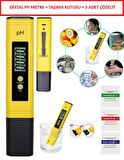Dijital PH Metre  0.01 Hassasiyetinde Su Sıvı Akvaryum Ph Ölçer Alkali Ölçüm 