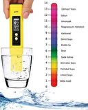 Dijital PH Metre  0.01 Hassasiyetinde Su Sıvı Akvaryum Ph Ölçer Alkali Ölçüm 
