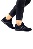 Unisex Günlük Spor Ayakkabı Casual Rahat Taban Siyah