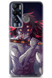 Tecno Pova Neo uyumlu Manga 34 Premium UV Kokushibo Kimetsu Demon