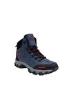 Soğuk Geçirmez Unisex Uzun Outdoor Trekking Bot Ayakkabı LACİVERT