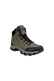 Soğuk Geçirmez Unisex Uzun Outdoor Trekking Bot Ayakkabı HAKİ