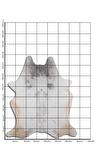 Hakiki Deri Dana Postu Gri ve Tonları 200 X 230 cm