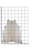 Hakiki Deri Dana Postu Gri ve Tonları 180 x 210 cm