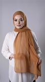 Hardal Pratik Hazır Geçmeli Şal Şifon Kumaş Hijab Bone 3009_43
