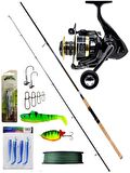 Kudos Shadow Karbon 2.40 mt & Remixon Qpass 3000 Spin Olta Seti