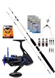 Remixon Hurricane 1.35 mt Master 6000 Tekne Olta Takımı Mercan Çupra 