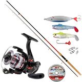 Remixon Red Zoom Karbon 2.10 mt Mirage Spin Olta Takımı Kırmızı
