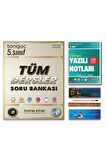 Tonguç Akademi 5. Sınıf Tüm Dersler Soru Bankası Fijital Kitap - 1. Dönem Yazılı Notları Set 2 Kitap
