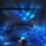 Smart Starry Projektör Light-Blth+Müzik+7Farklı Ambians