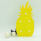 Dekoratif Ananas Led Lamba