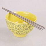 Metal Chopstick 5'li Paslanmaz Çelik Çin Çubuğu