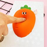 Kişiye Özel Sevimli Havuç Squishy Defter
