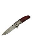 Kişiye Özel Browning  Ahşap Kabzeli Kamp Çakı 22cm