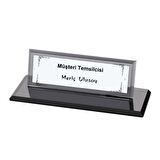 Kişiye Özel Kristal Masa İsimliği