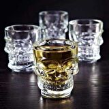 4'lü Kuru Kafa Shot Bardak Seti