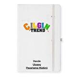 İsim ve Kurumsal Logo Unvan Yazılı Baskılı  Defter