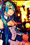 Hatsune Miku - Anime Duvar  Poster 27 Adet -10cm*15cm