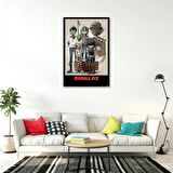 Gorillaz Rock Müzik Duvar Posteri - Çerçevesiz