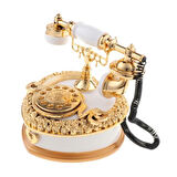 Nostaljik Telefon Müzik Kutusu Çekmeceli