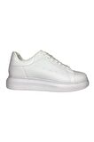Unisex Yüksek Taban Günlük Spor Sneaker Ayakkabı Beyaz