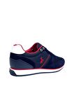 Erkek Günlük Casual Sneaker Ayakkabı Lacivert Leona