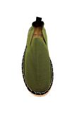 Unisex Haki Triko Espadril