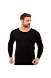 Erkek Siyah Termal Üst Fanilia